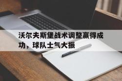亚博体育入口-沃尔夫斯堡战术调整赢得成功，球队士气大振